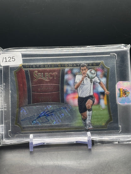 2015-16 Panini Select Soccer Miroslav Klose Germany Historic Auto 024/125