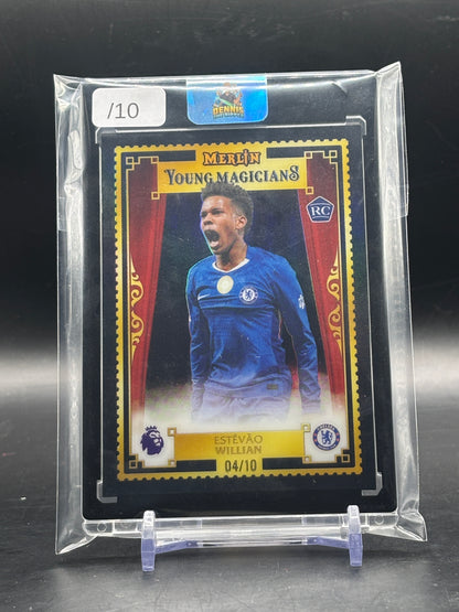 2025-26 Topps Merlin Premier League Estevao Williams Chelsea FC Black Young Magicians 04/10
