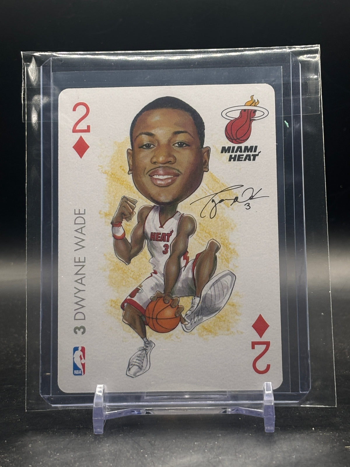 2006 All Pro Sports Cards Dwyane Wade Miami Heat Diamonds 2