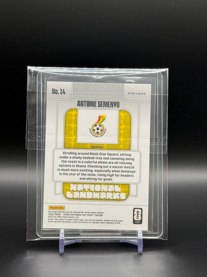 2026 Panini Prizm World Cup Antoine Semenyo Ghana National Landmarks