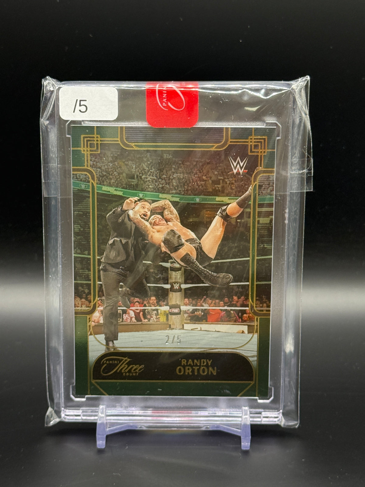 2024 Panini Three Count WWE Randy Orton Green 2/5