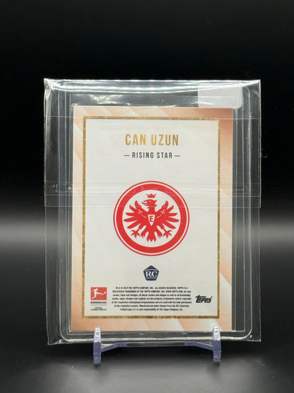 2024-25 Topps Summer Signings Bundesliga Can Uzun Eintracht Frankfurt Orange Auto 38/49