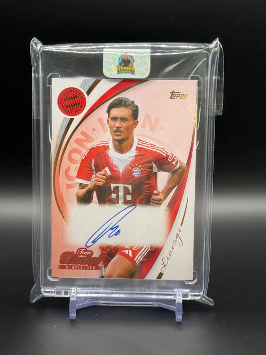 2025 Topps FC Bayern Lineage Tom Bischof Auto