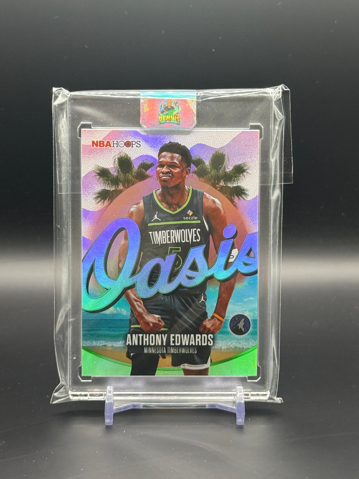 2025-26 Topps Hoops NBA Anthony Edwards Minnesota Timberwolves Oasis
