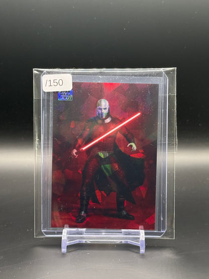 2026 Topps Galaxy Star Wars Darth Malak Atomic 130/150