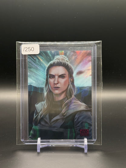 2026 Topps Galaxy Star Wars Vel Sartha Magenta Lava 032/250