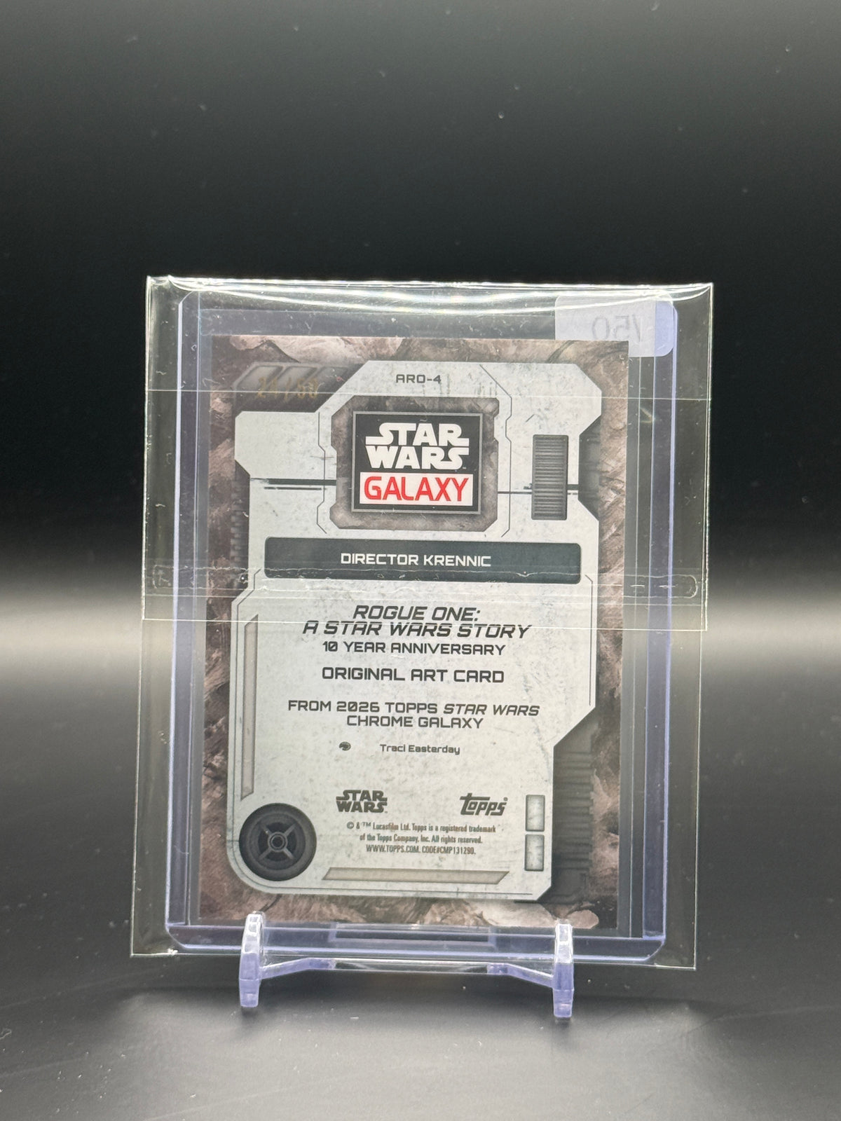 2026 Topps Galaxy Star Wars Director Krennic Mojo 24/50