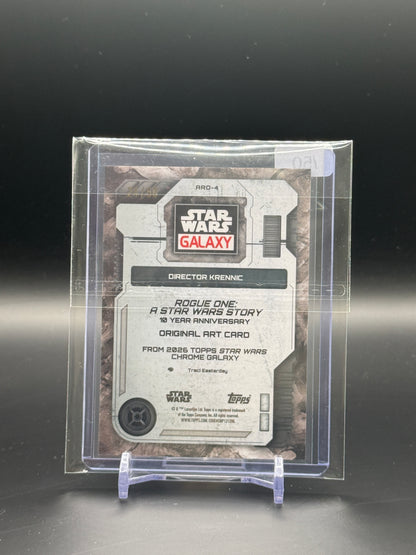 2026 Topps Galaxy Star Wars Director Krennic Mojo 24/50