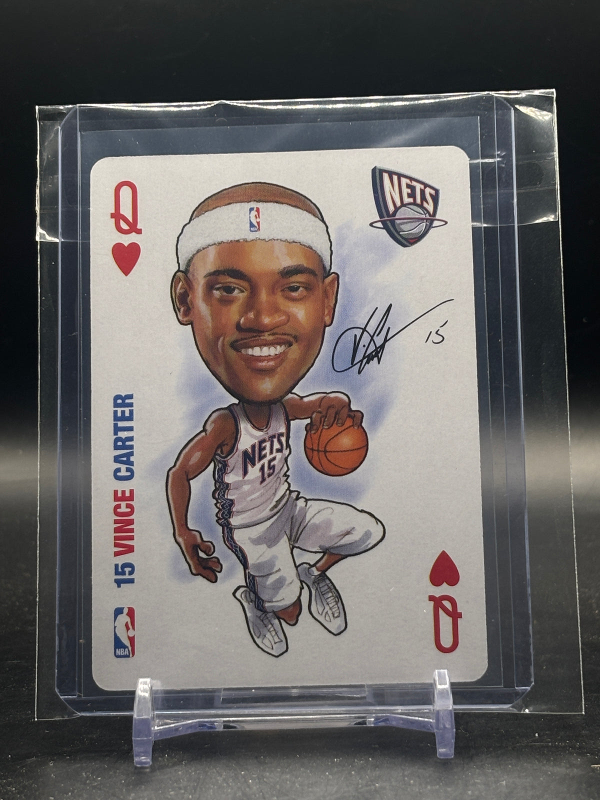 2006 All Pro Sports Cards Vince Carter Brooklyn Nets Hearts Queen