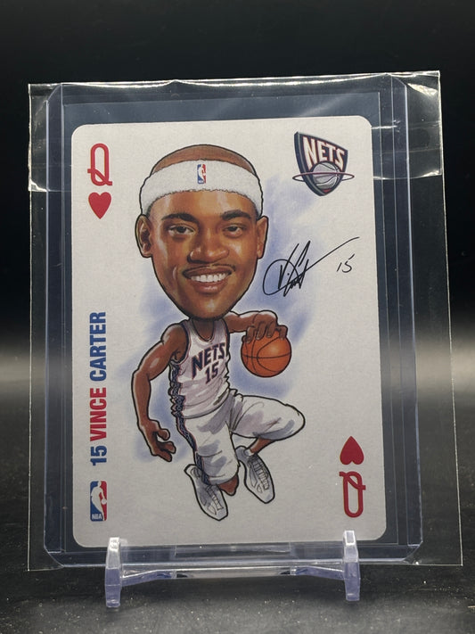 2006 All Pro Sports Cards Vince Carter Brooklyn Nets Hearts Queen