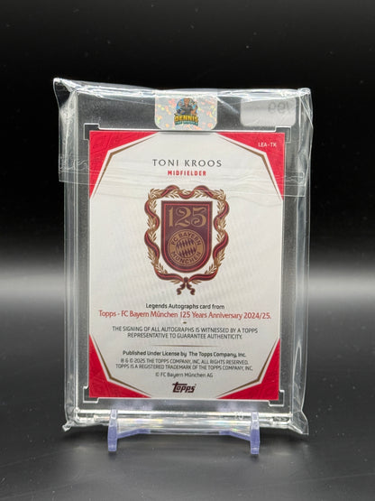 2024-25 Topps FC Bayern München 125 Years Toni Kroos Auto 24/99