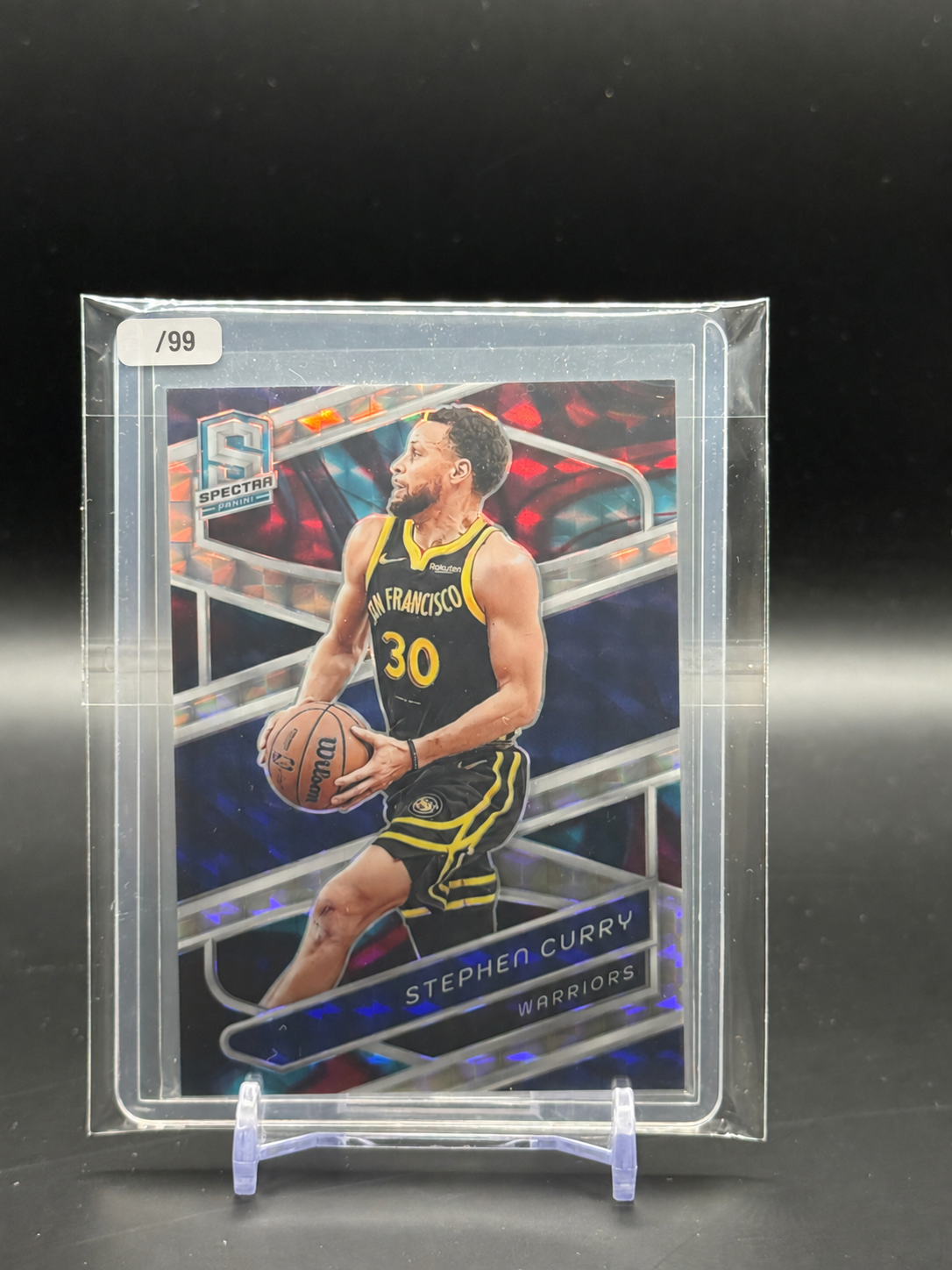 2023-24 Panini Spectra NBA Stephan Curry Golden State Warriors Interstellar Hyper 47/99
