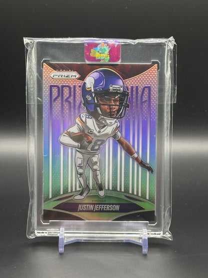 2025 Panini Prizm NFL Justin Jefferson Minnesota Vikings Prizmania