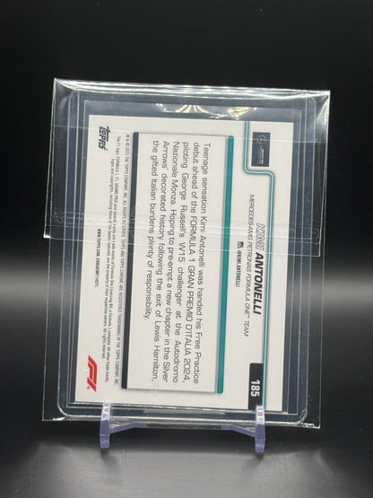 2025 Topps Chrome F1 Kimi Antonelli Mercedes AMG On The Move