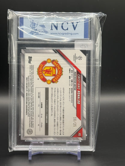 2022 Topps Topps UCC Japan Christiano Ronaldo Manchester United Orange Mojo 10/25 NCV 7,5 11ZDMCPO7W5D