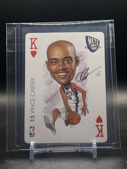 2006 All Pro Sports Cards Vince Carter Brooklyn Nets Hearts King