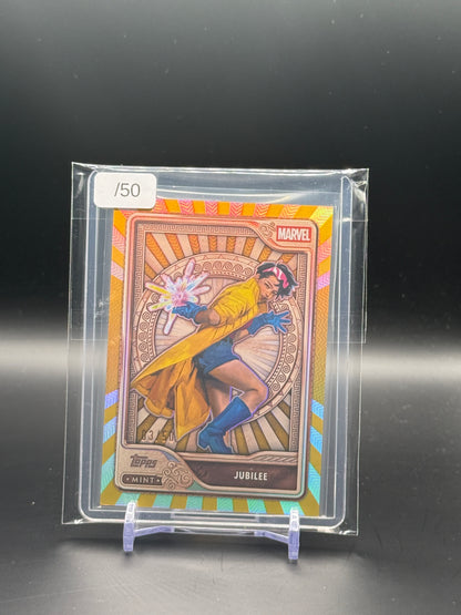 2026 Topps Mint Marvel Jubilee Gold 03/50