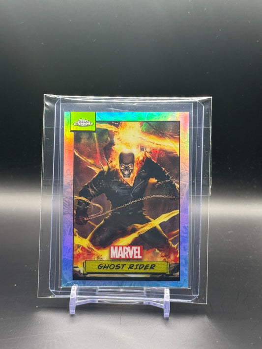 2024 Topps Chrome Marvel Ghost Rider Refractor
