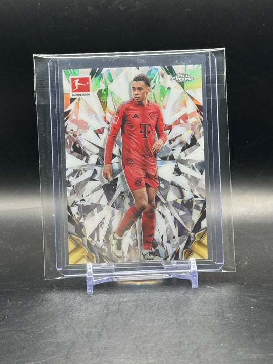 2024-25 Topps Chrome Bundesliga Jamal Musiala FC Bayern München Diamond Etch