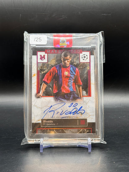 2024-25 Topps Musuem Rivaldo Auto 4/25
