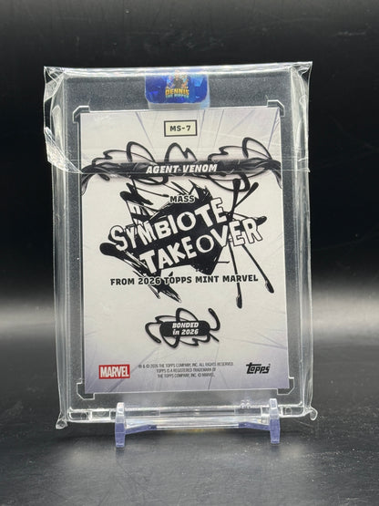 2026 Topps Marvel Mint Agent Venom Symboite Takeover