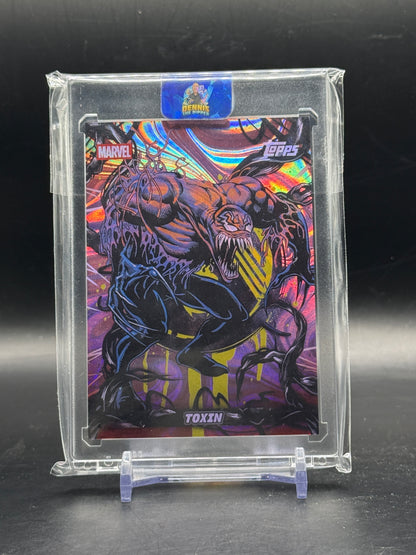 2026 Topps Marvel Mint Toxin Symboite Takeover