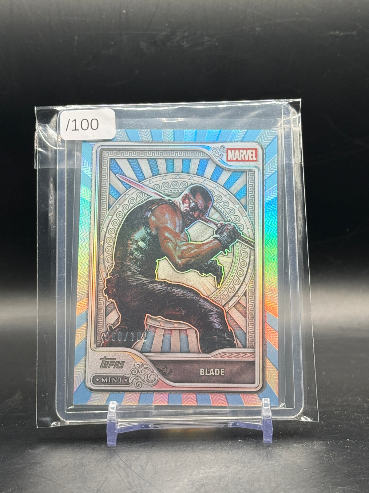 2026 Topps Marvel Mint Blade Blue Foile 60/100