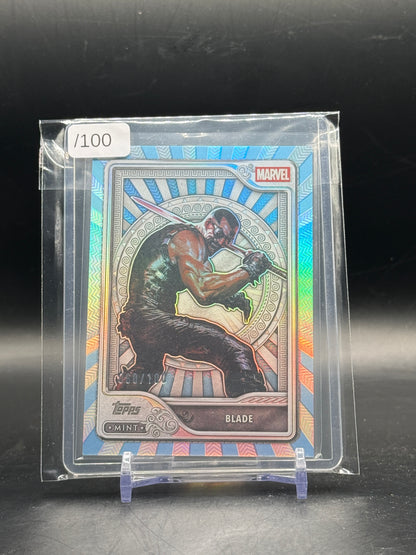 2026 Topps Marvel Mint Blade Blue Foile 60/100
