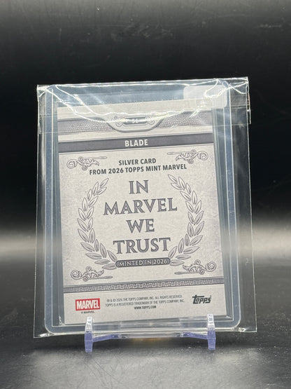 2026 Topps Marvel Mint Blade Blue Foile 60/100