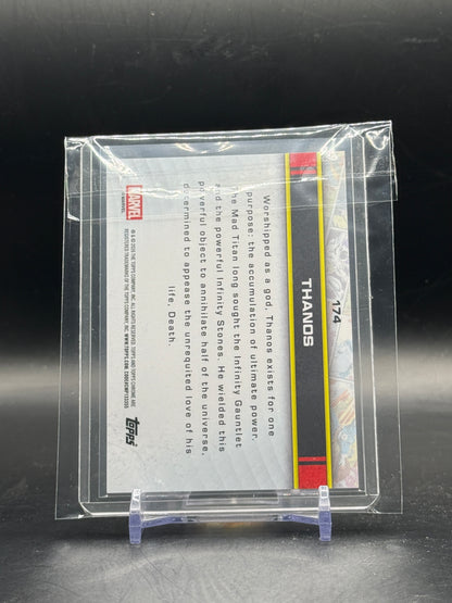 2026 Topps Marvel Chrome Sapphire Thanos