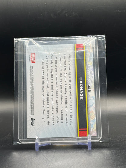 2026 Topps Marvel Chrome Sapphire Carnage Green 79/99