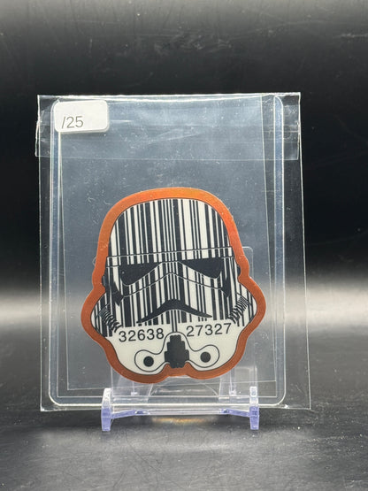 2026 Topps Star Wars Chrome Stormtrooper Command Card Orange 05/25