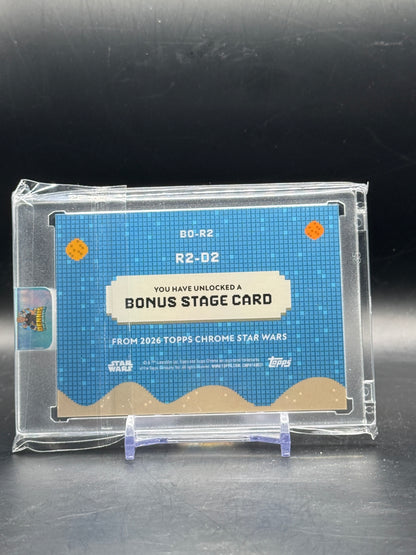 2026 Topps Star Wars Chrome R2/D2 Bonus Stage