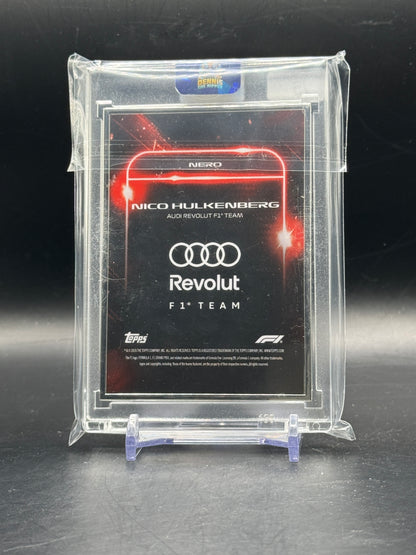2026 Topps Lights Out F1 Nico Hulkenberg Audi Revolut Nero Gold Frame 2/5