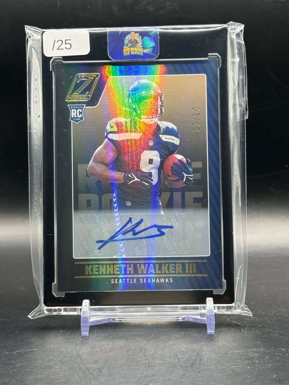 2022 Panini Zenith Kenneth Walker III Seattle Seahawks Auto 17/25