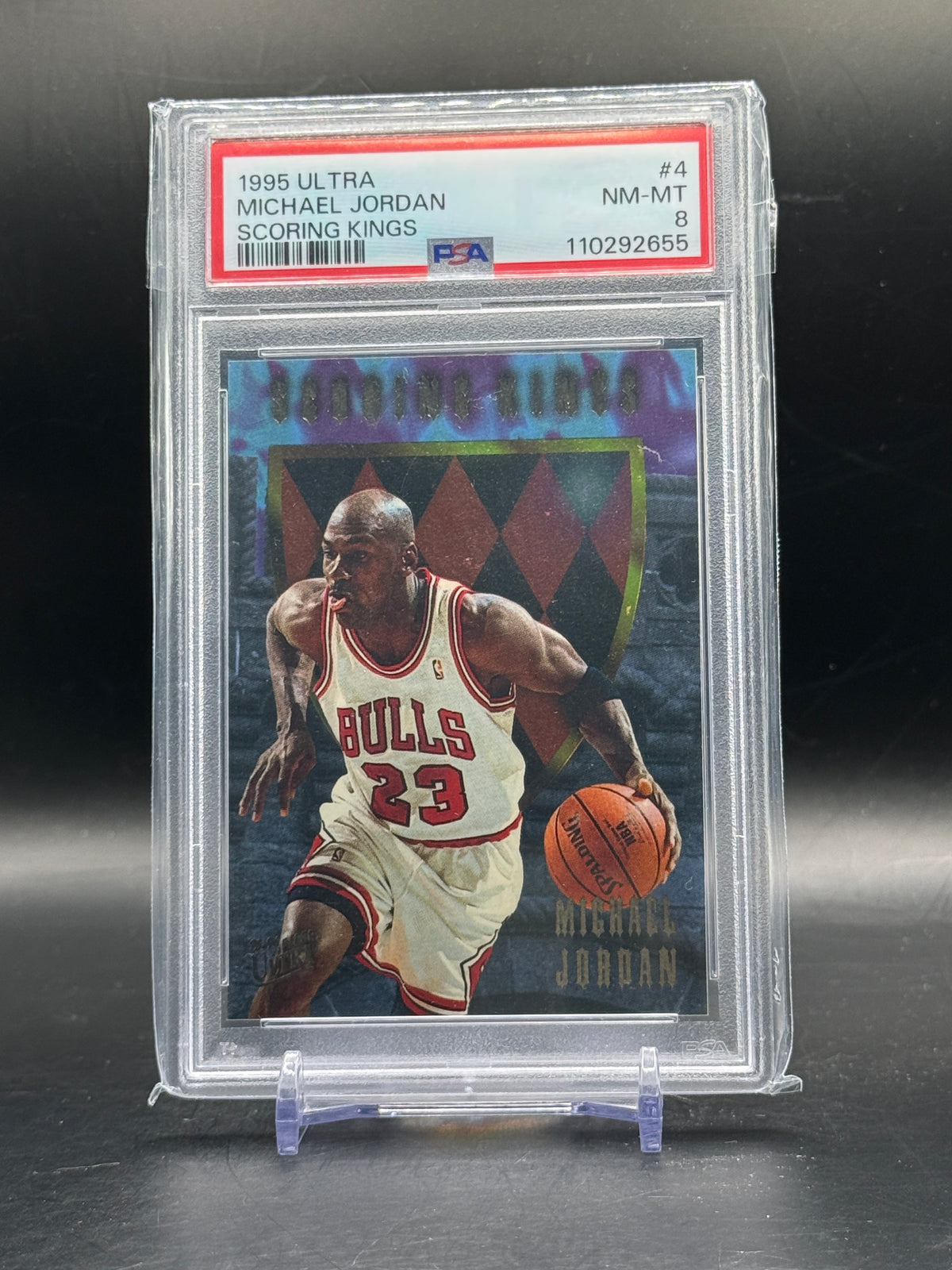 1995 Fleer Ultra Michael Jordan Chicago Bulls Scoring Kings PSA 8 110292655