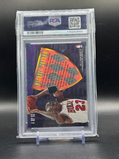 1995 Fleer Ultra Michael Jordan Chicago Bulls Scoring Kings PSA 8 110292655