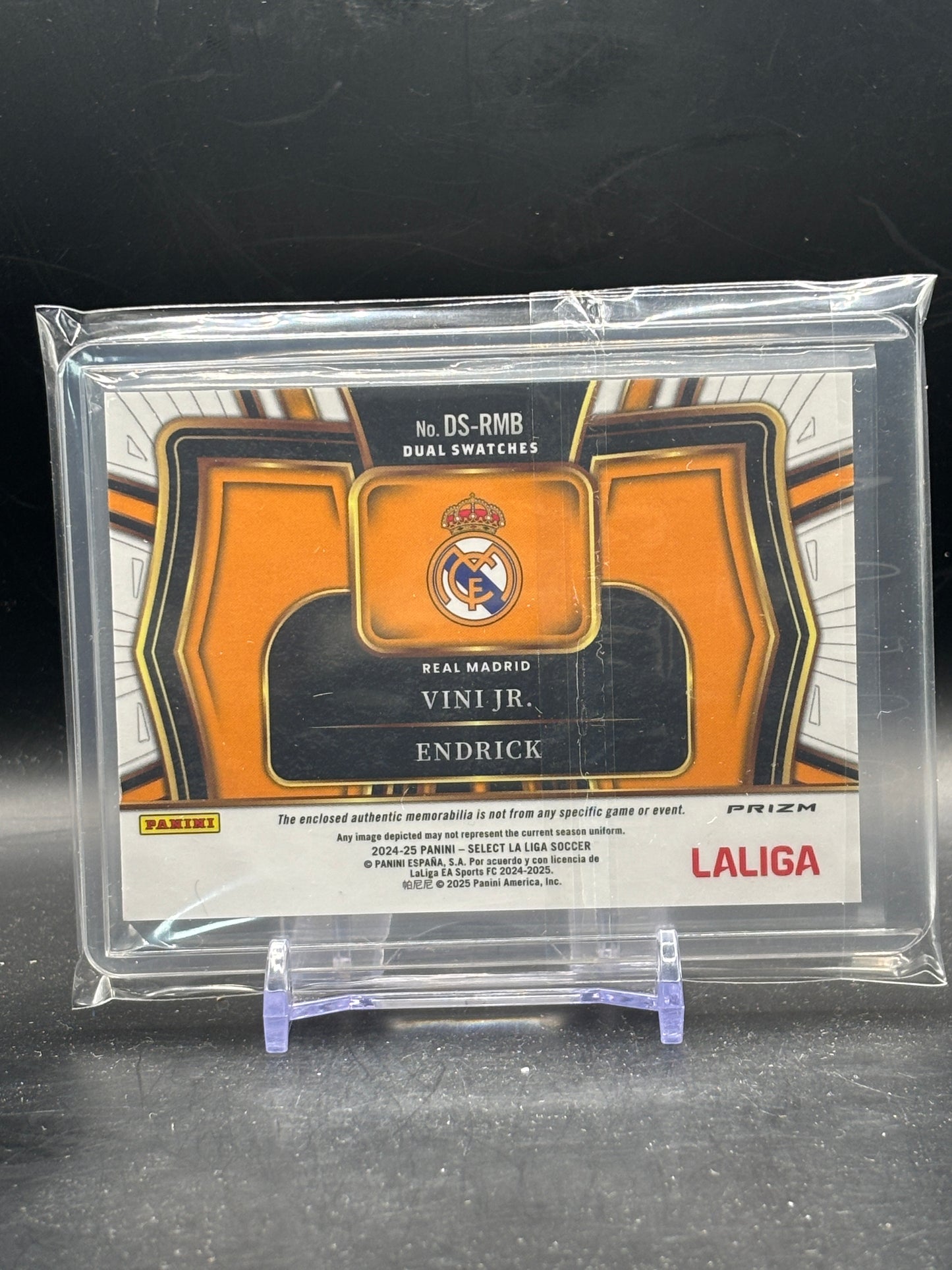 2024-25 Panini Select La Liga Vini Jr & Endrick Real Madrid C.F Patch