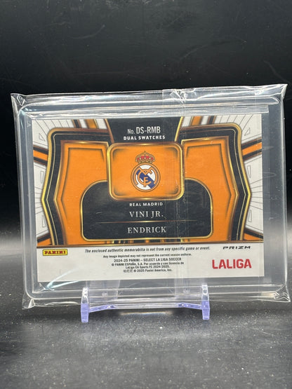 2024-25 Panini Select La Liga Vini Jr & Endrick Real Madrid C.F Patch