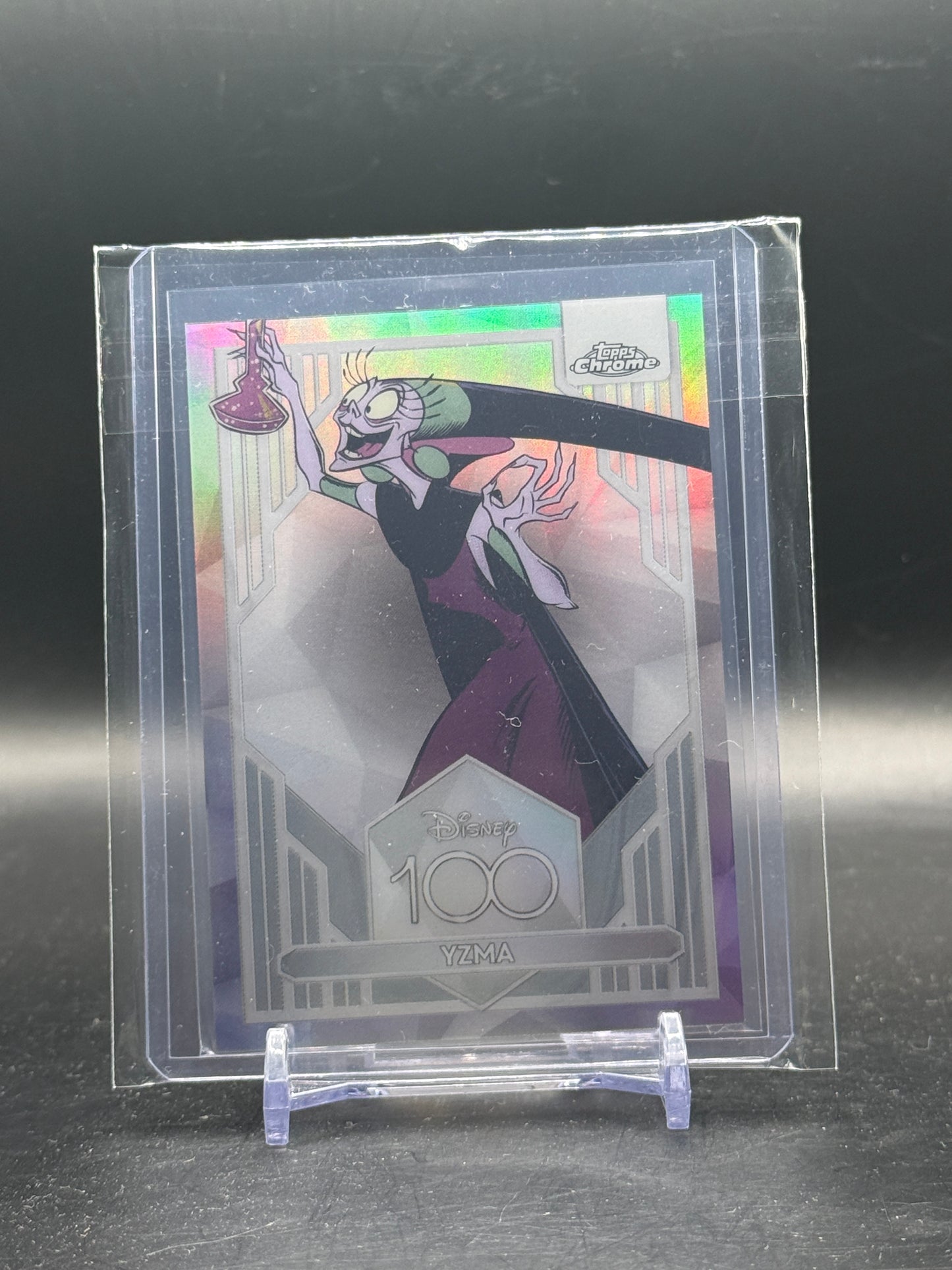 2023 Topps Chrome Disney 100 Yzma Refractor