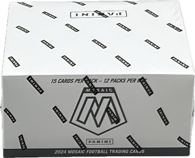 2024 Panini Mosaic Football Jumbo Value 12 Fat Pack Box
