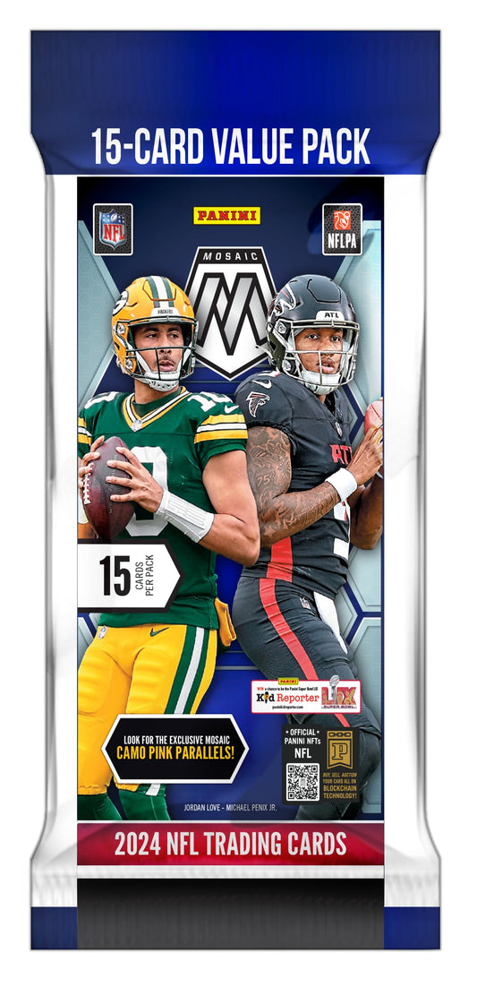 2024 Panini Mosaic Football Value Fat Pack
