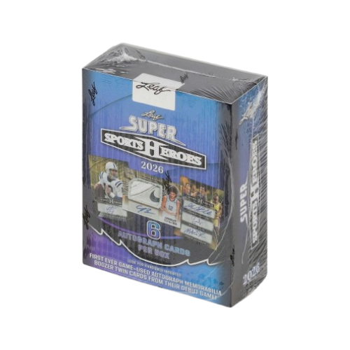 2026 Leaf Metal Super Sports Heroes Hobby Box