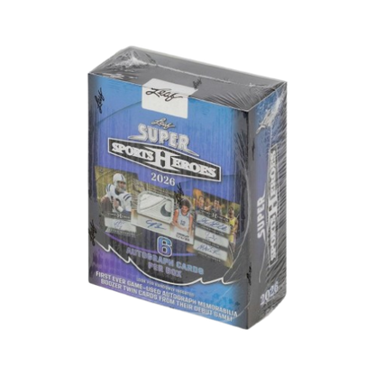 2026 Leaf Metal Super Sports Heroes Hobby Box