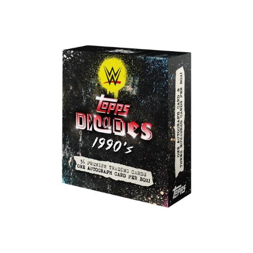 2026 Topps Decades WWE 1990's Hobby Box
