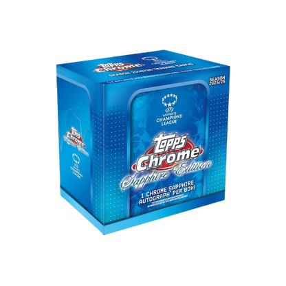 2026 Topps Chrome Sapphire UWCL Hobby Box