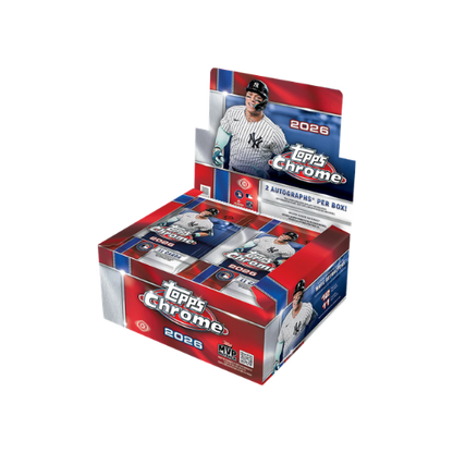 2026 Topps Chrome Baseball Jumbo Box