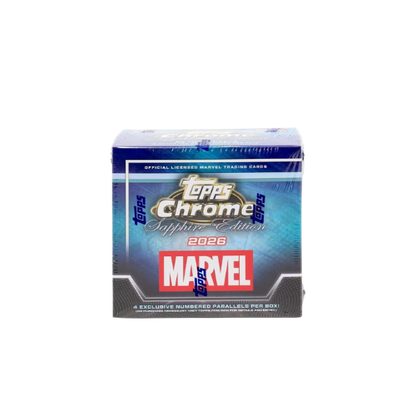 2026 Topps Chrome Sapphire Marvel Comics Hobby Box