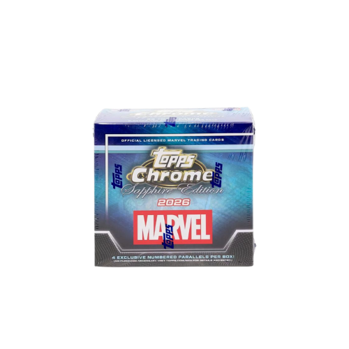 2026 Topps Chrome Sapphire Marvel Comics Hobby Box
