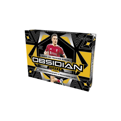 2025-26 Panini Obsidian Soccer International Hobby Box